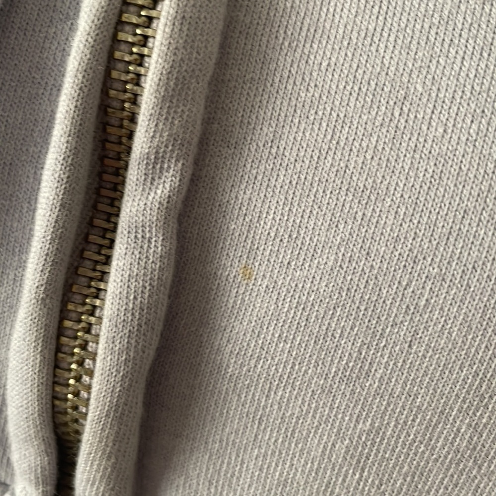 Brandy Melville classic powder blue  hooded zip up  jacket - Picture 5 of 7